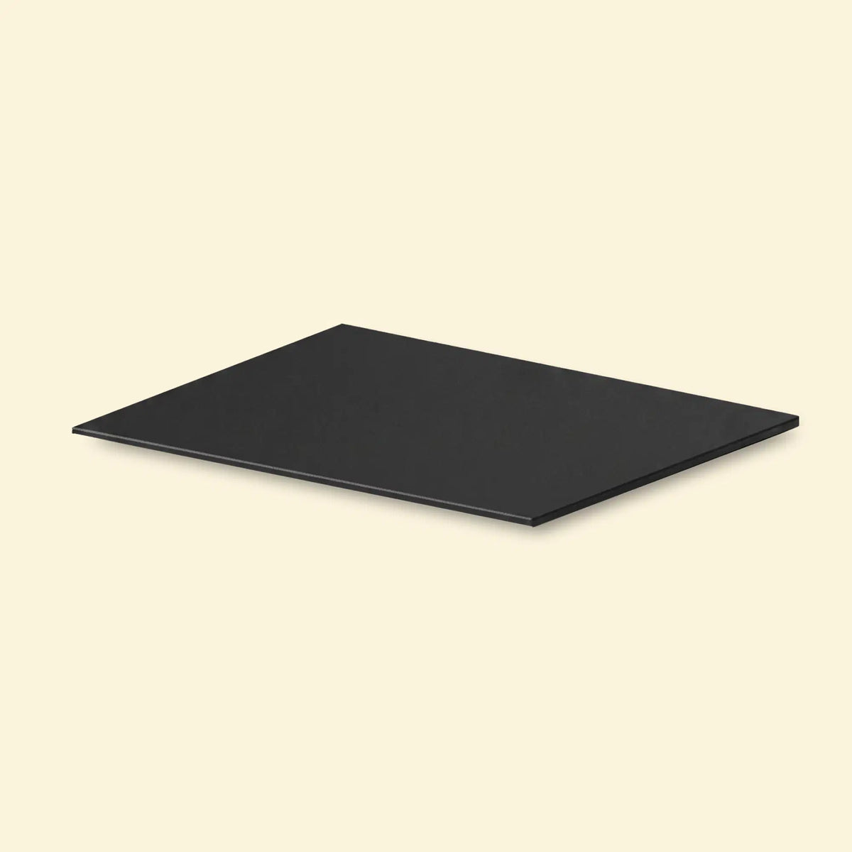 Plan de travail en céramique noir pour module kamado Pilotis Vivaplancha.
::visuel:noir