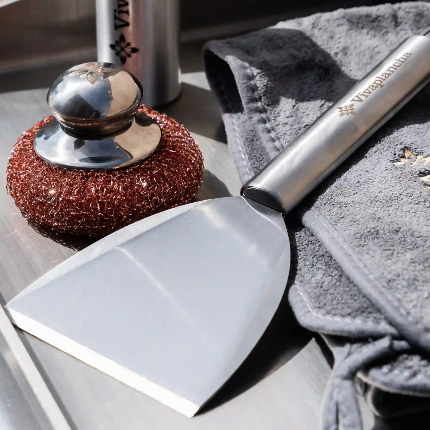 Spatule d'entretien en inox
